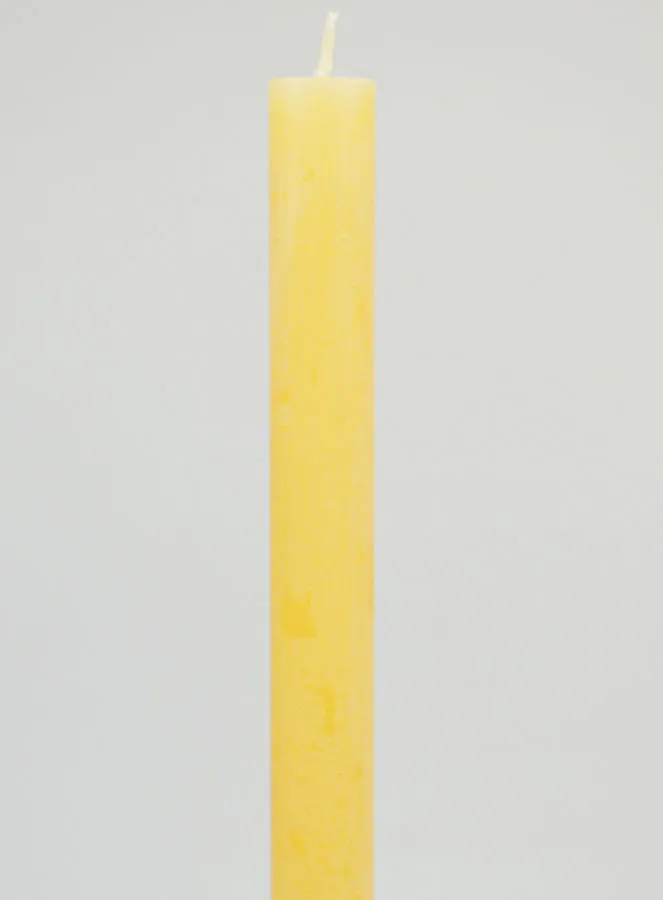Solid Colour Candle 27cm - Oatmeal Beige (pic 3)
