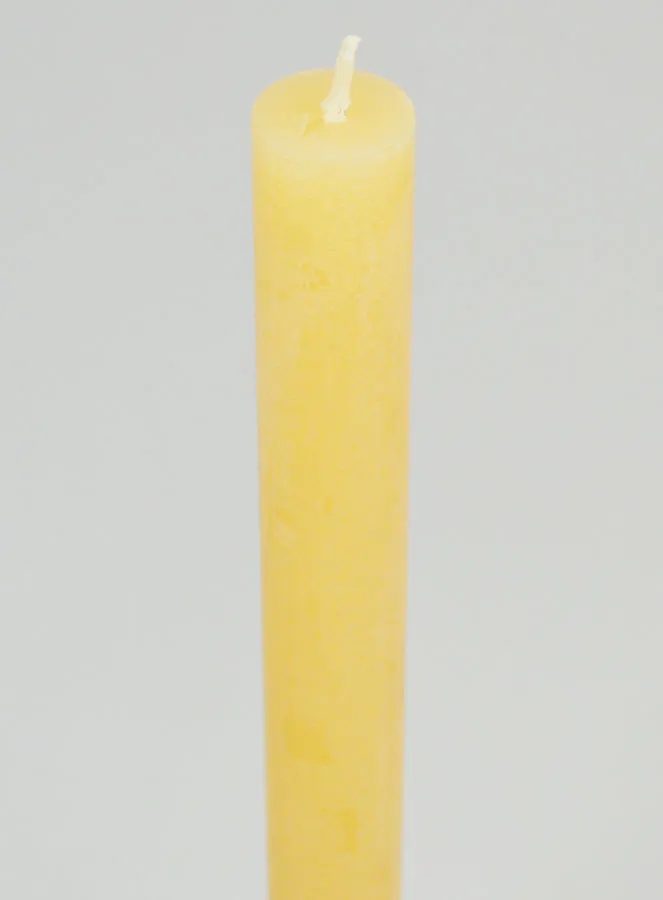 Solid Colour Candle 27cm - Oatmeal Beige (pic 4)