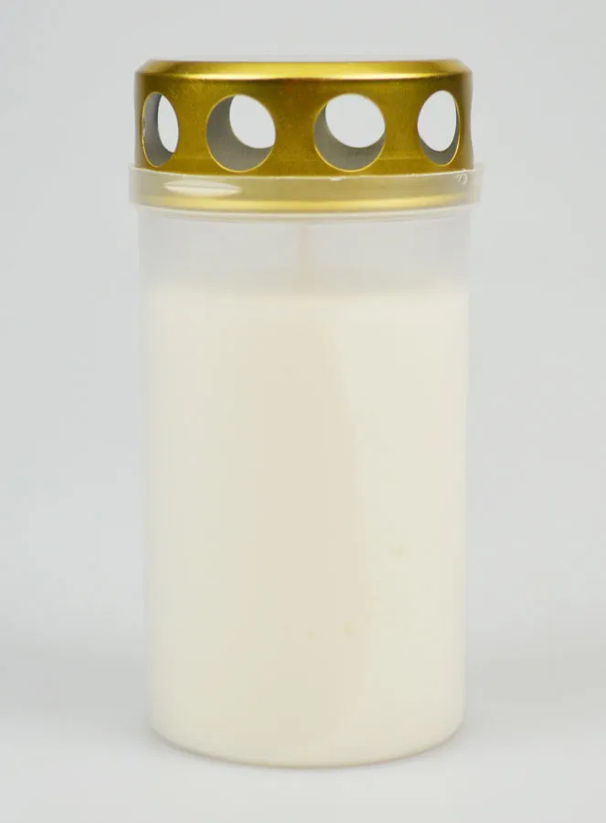 White Grave Candle - 48 hours (pic 1)