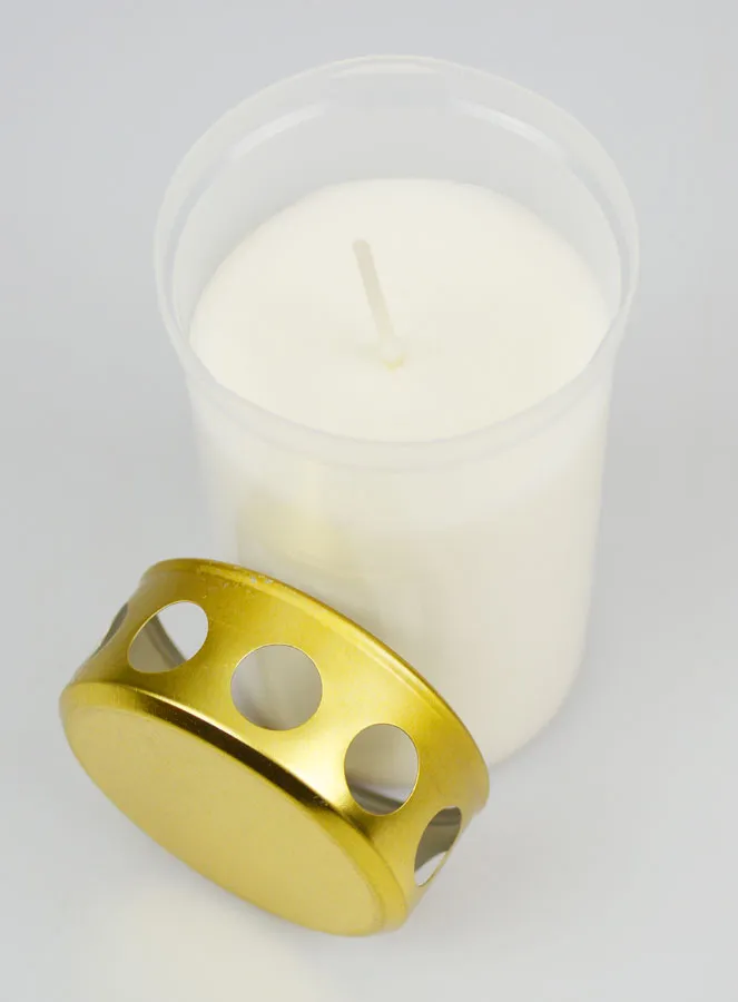 White Grave Candle - 48 hours (pic 2)