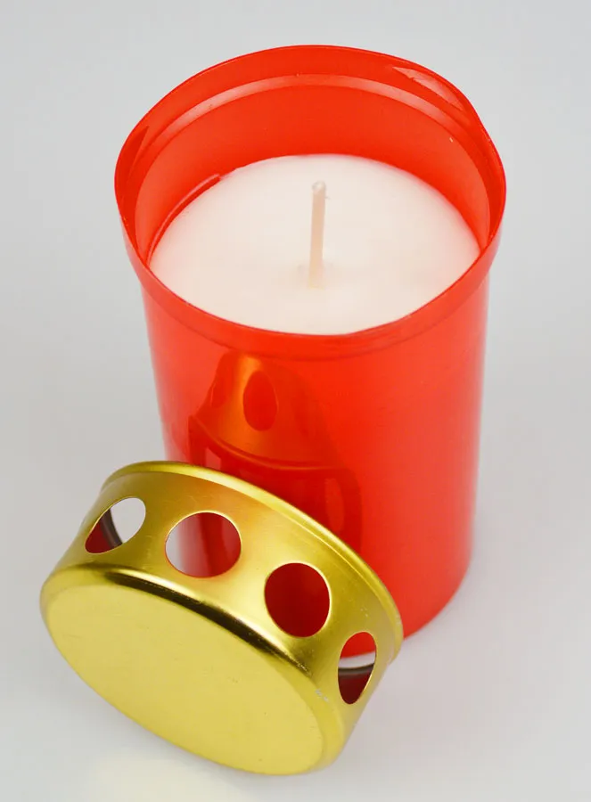 Red Cemetery Candle - 48 hours (pic 2)