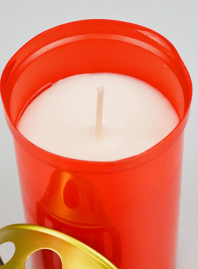 Red Cemetery Candle - 48 hours (pic 4)