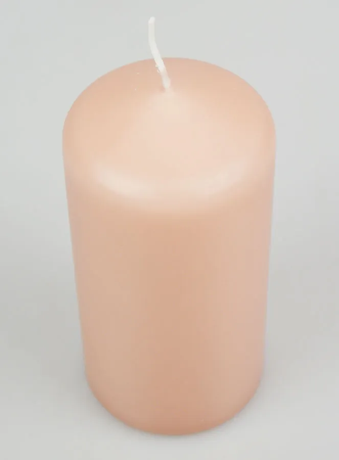 Tabletop Candle 12cm - Dusty Rose (pic 2)