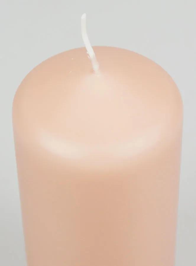 Tabletop Candle 12cm - Dusty Rose (pic 4)