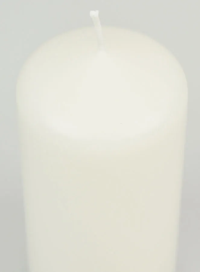 Tabletop Candle 12cm - Milky White (pic 4)
