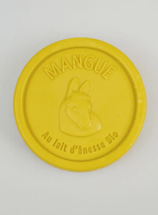 Organic Donkey Milk and Mango Soap - 100g (pic 1)