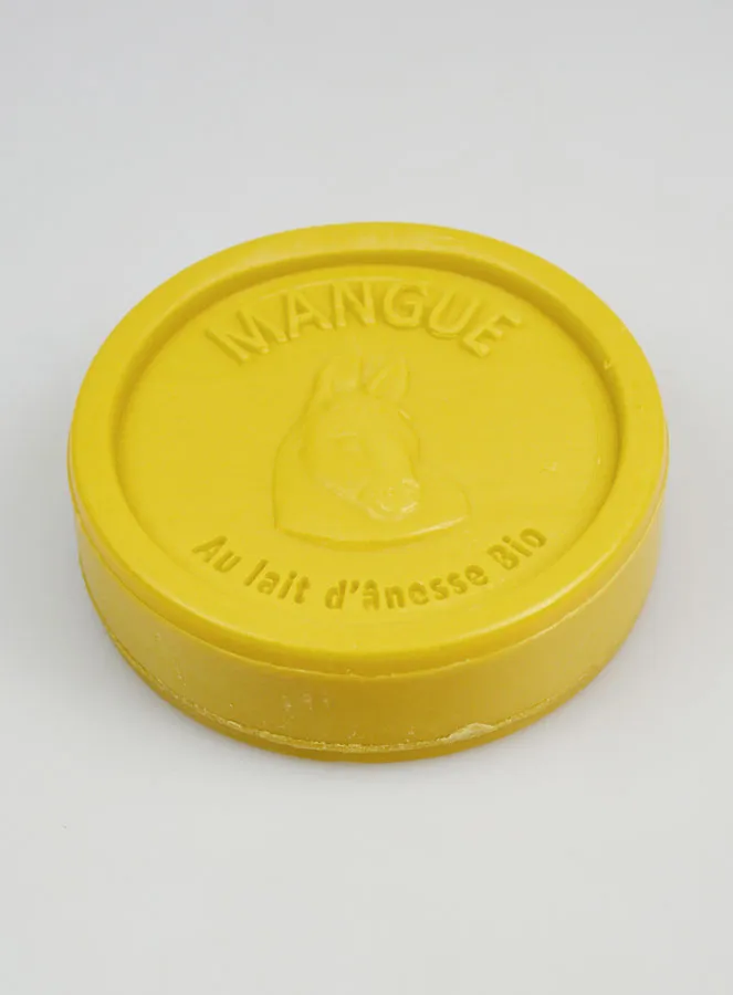 Organic Donkey Milk and Mango Soap - 100g (pic 2)