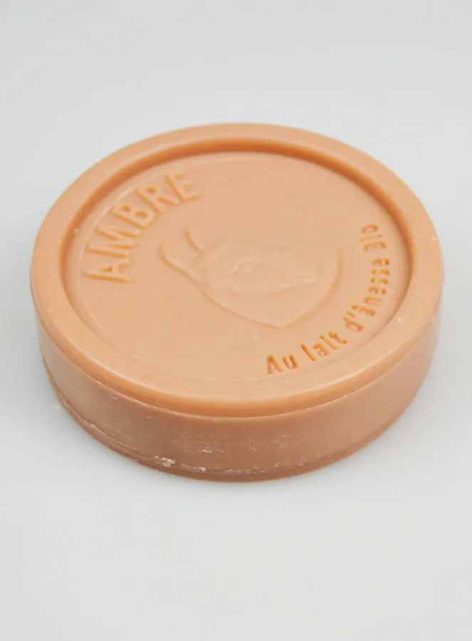 Organic Donkey Milk and Amber Soap - 100g (pic 3)