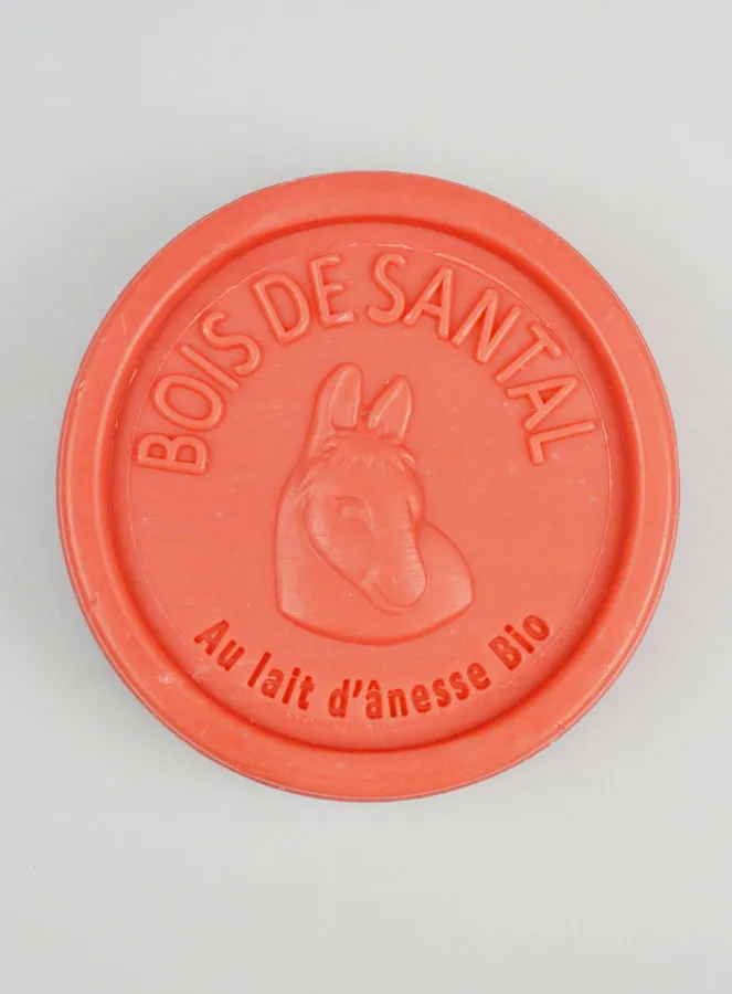 Organic Donkey Milk Soap with Sandalwood - 100g (pic 1)