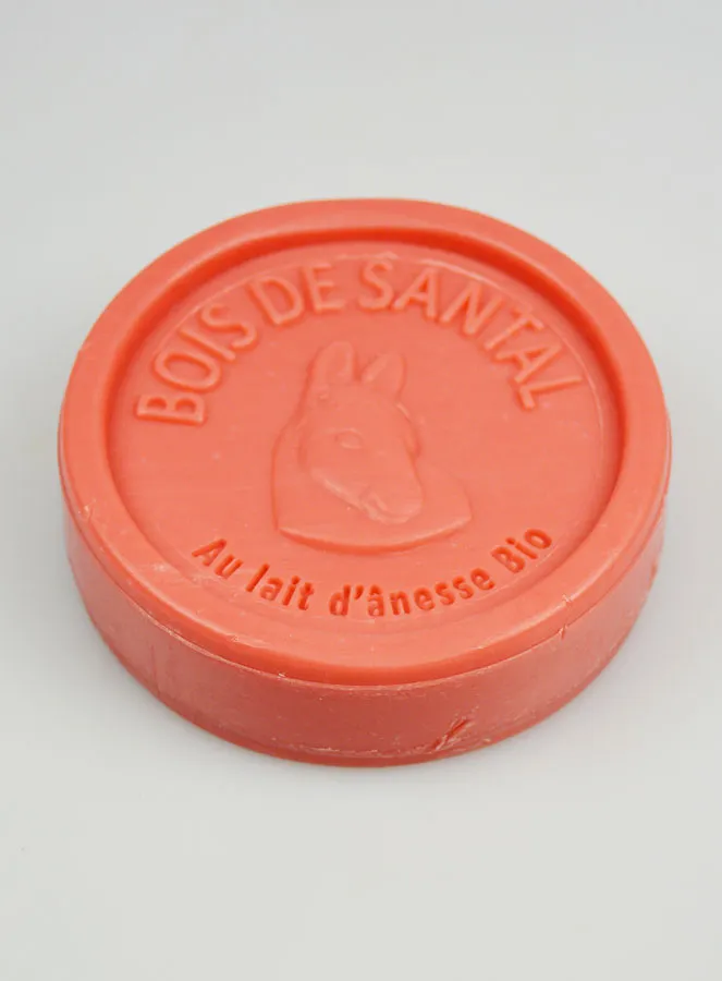 Organic Donkey Milk Soap with Sandalwood - 100g (pic 2)