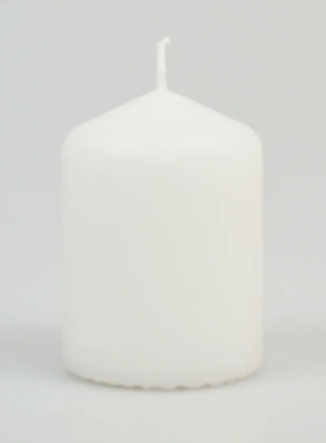 Tabletop Candle 8cm - Pure White (pic 1)