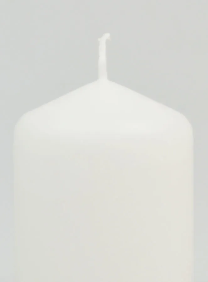 Tabletop Candle 8cm - Pure White (pic 3)