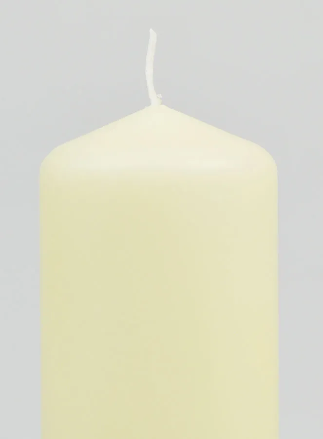 Tabletop Candle 12cm - Ivory (pic 3)