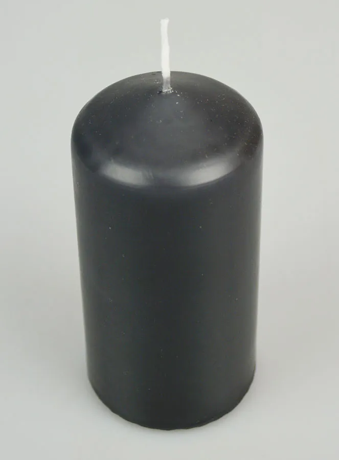 Tabletop Candle 12cm - Anthracite (pic 2)