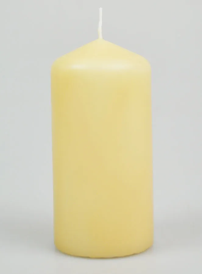 Tabletop Candle 12cm - Beige (pic 1)