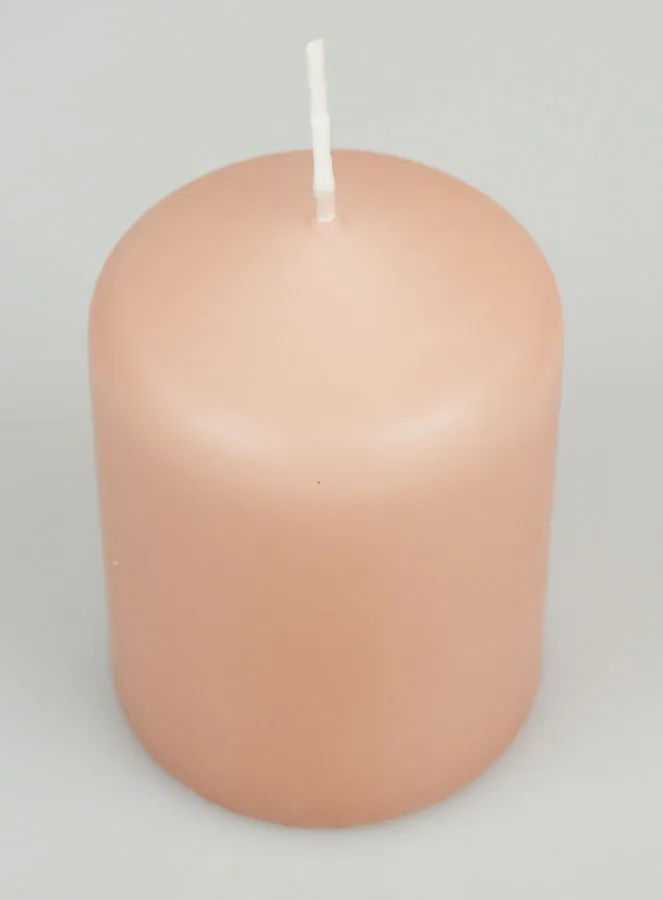 Tabletop Candle 8cm - Antique Pink (pic 2)