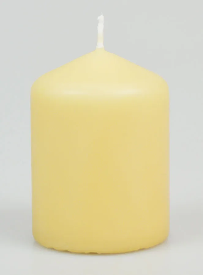 Pillar Candle 8cm - Beige (pic 1)