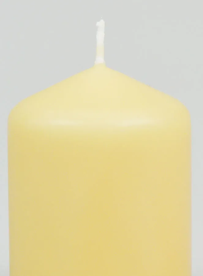Pillar Candle 8cm - Beige (pic 3)