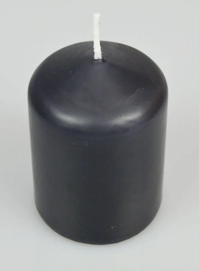 Tabletop Candle 8cm - Anthracite (pic 2)