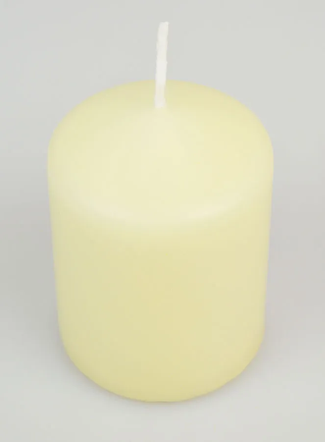 Tabletop Candle 8cm - Ivory (pic 2)