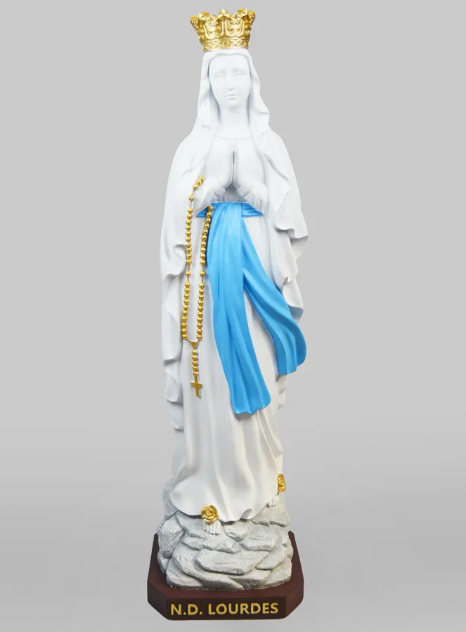 Statue Mary Queen of Heaven White - 80cm (pic 1)