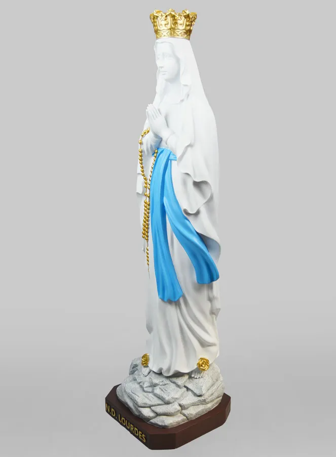 Statue Mary Queen of Heaven White - 80cm (pic 2)