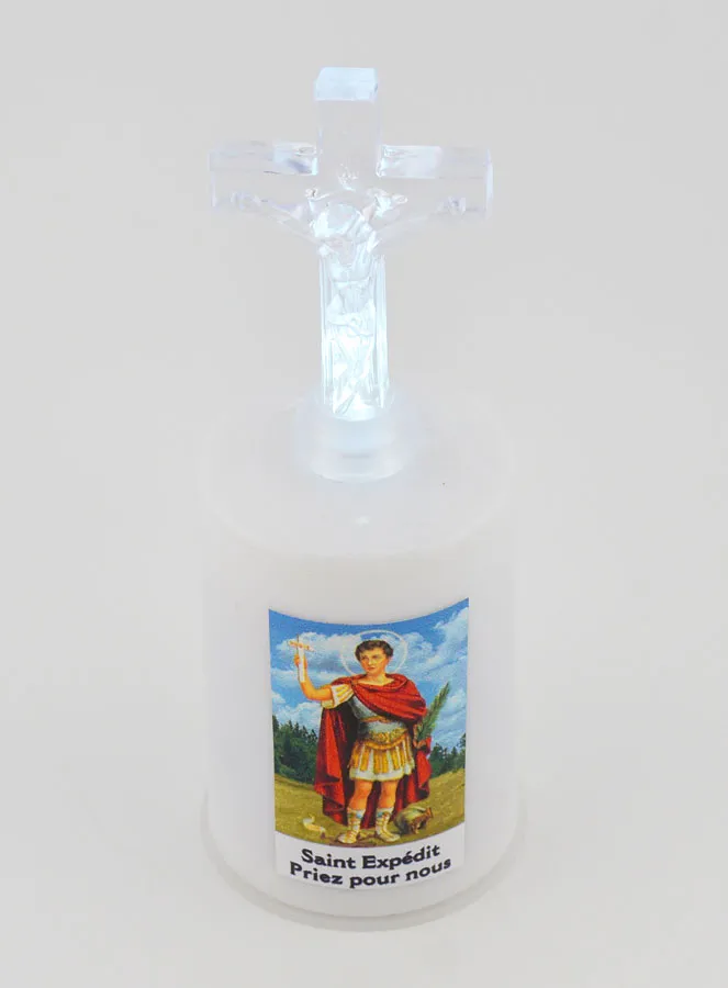 Led Church Candle Saint Expedit (pic 2)