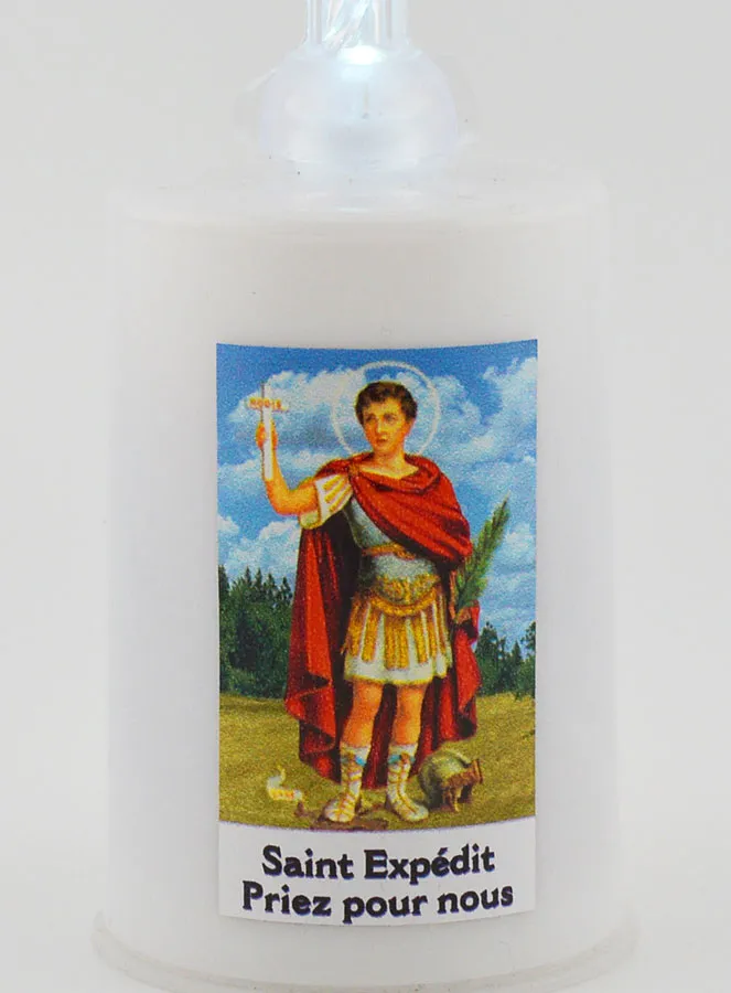 Led Church Candle Saint Expedit (pic 3)