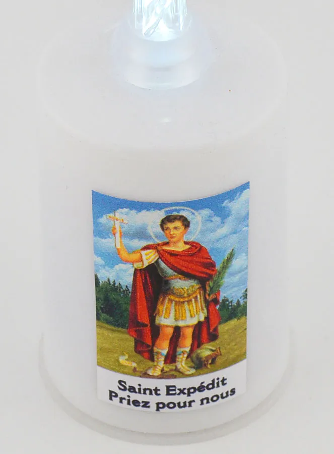 Led Church Candle Saint Expedit (pic 4)