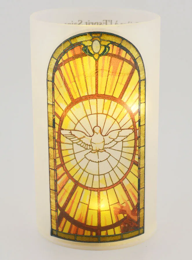 Confirmation Gift – Holy Spirit Candle Holder (pic 1)