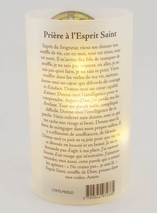 Confirmation Gift – Holy Spirit Candle Holder (pic 2)