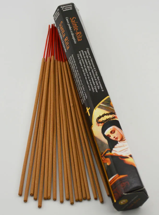 Natural Masala Incense - Sainte Rita (pic 2)