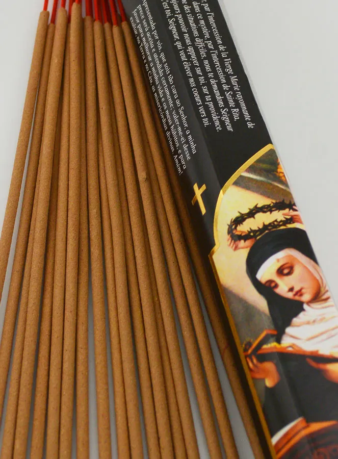 Natural Masala Incense - Sainte Rita (pic 4)