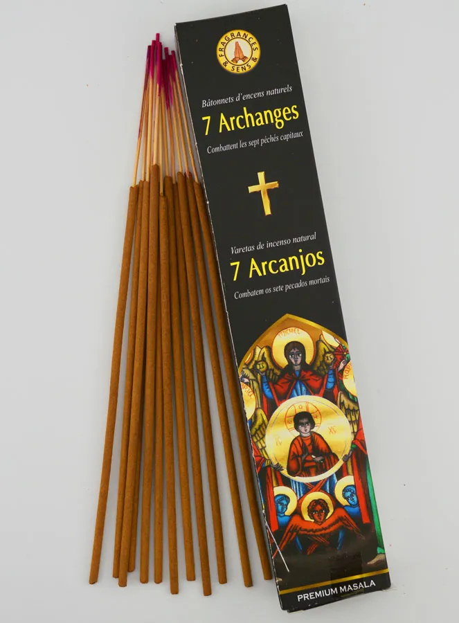Natural Masala Incense 7 Archangels -15g (pic 1)