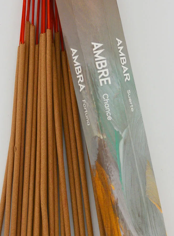 Incense Sticks Amber 30g - Charcoal Free (pic 3)