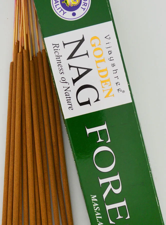 Golden Nag Masala Incense - Forest (pic 3)