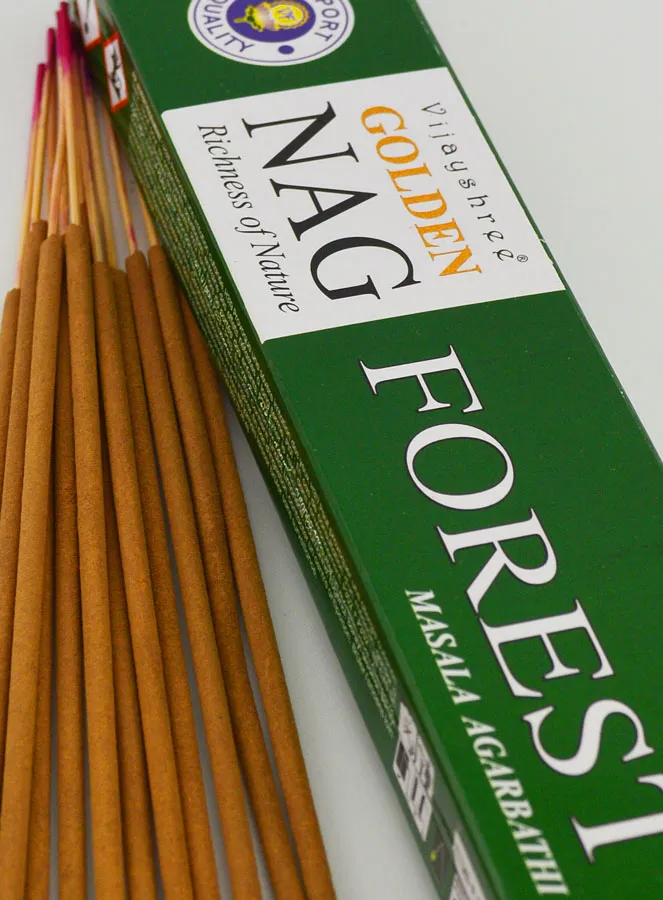 Golden Nag Masala Incense - Forest (pic 4)