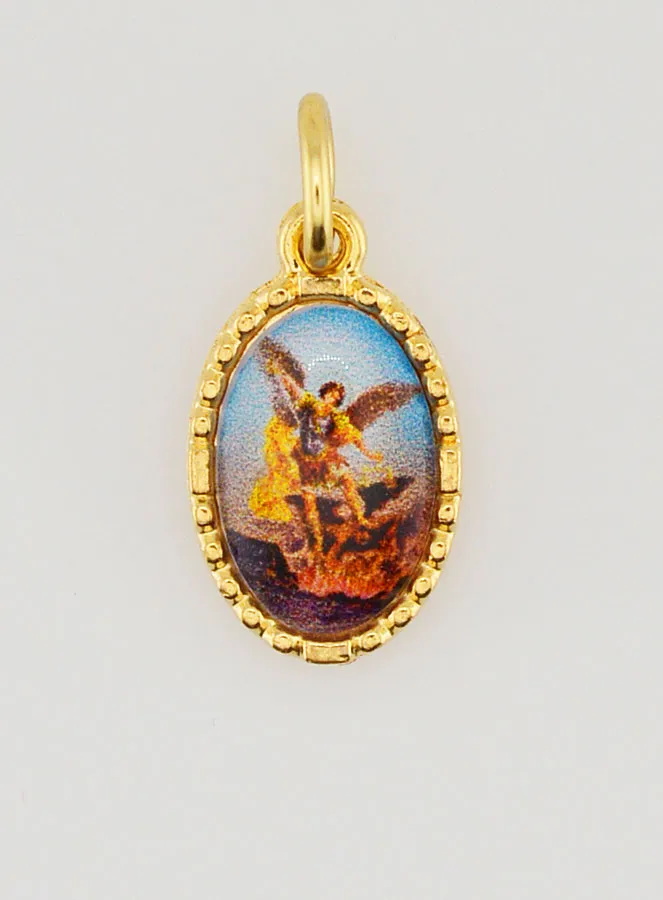 Twisted Edge Medal 15mm - Saint Michael (pic 1)