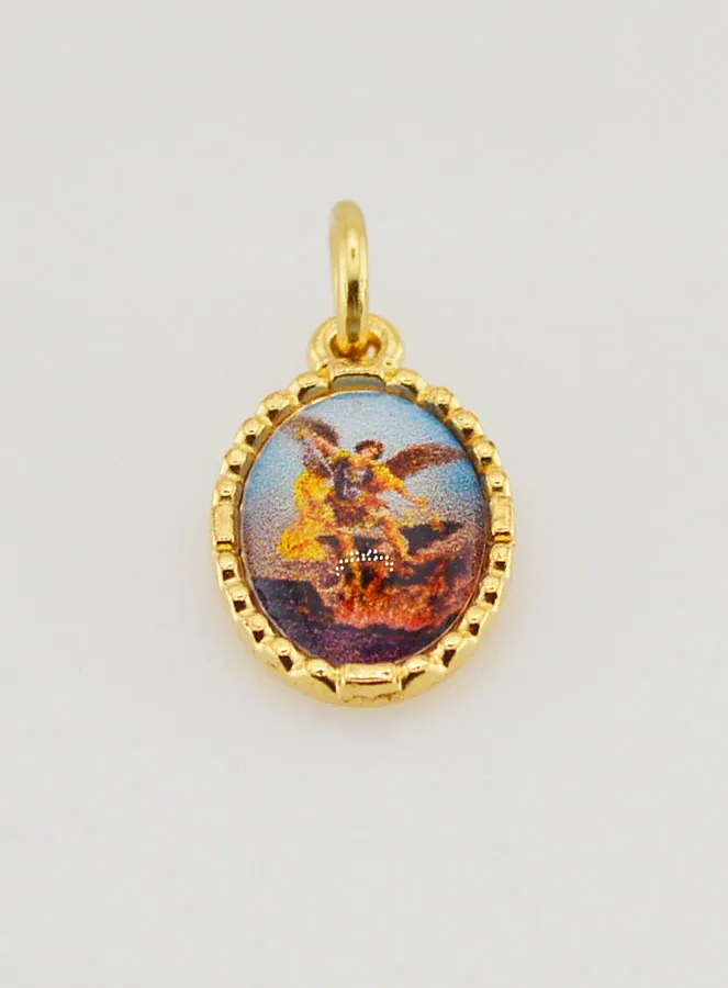 Twisted Edge Medal 15mm - Saint Michael (pic 2)