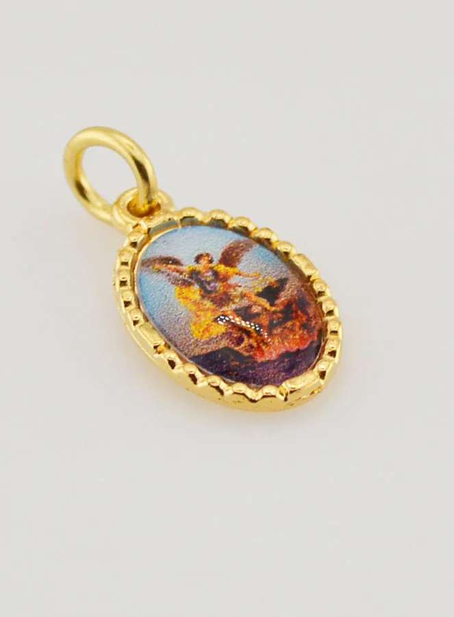 Twisted Edge Medal 15mm - Saint Michael (pic 3)