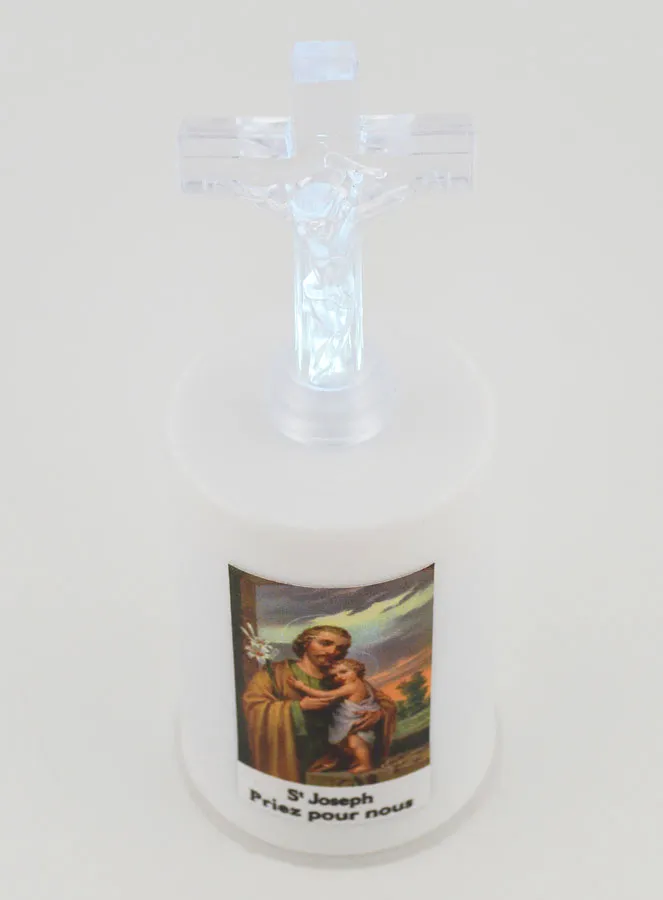 Led Church Candle Saint Joseph (pic 2)