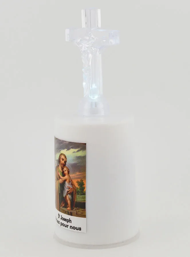Led Church Candle Saint Joseph (pic 3)