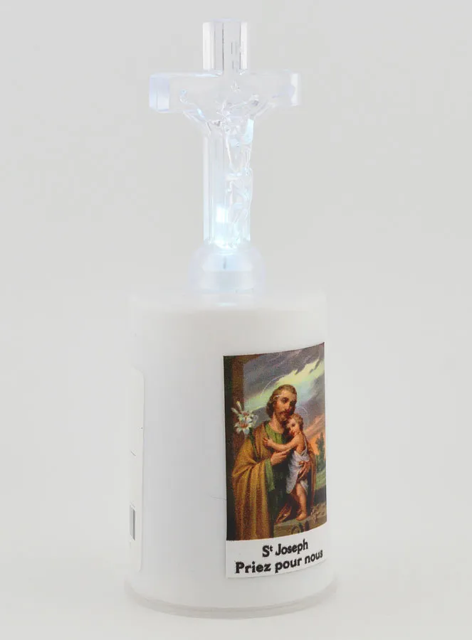Led Church Candle Saint Joseph (pic 4)