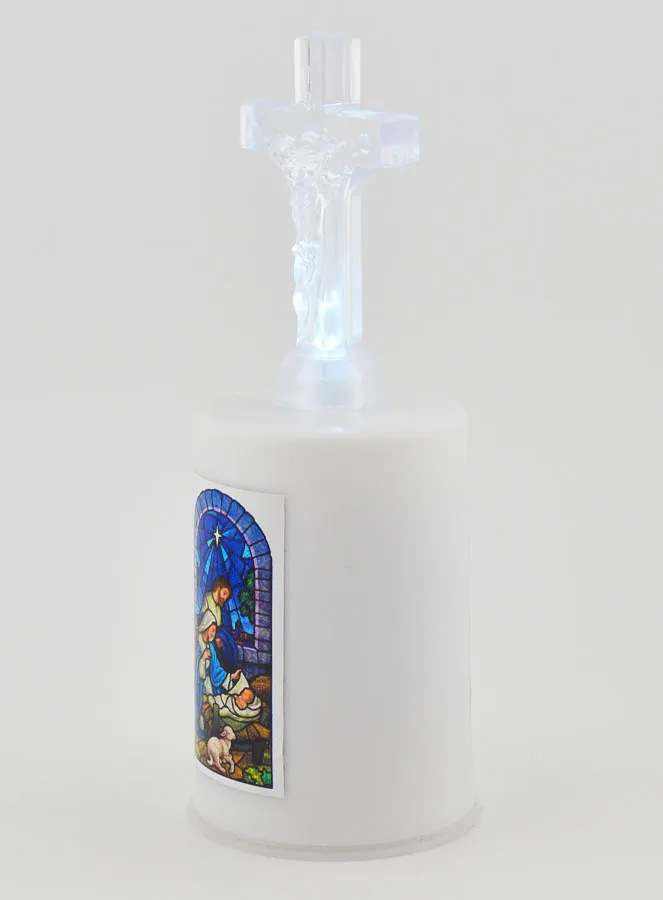 Led Church Candle - Nativité (pic 3)