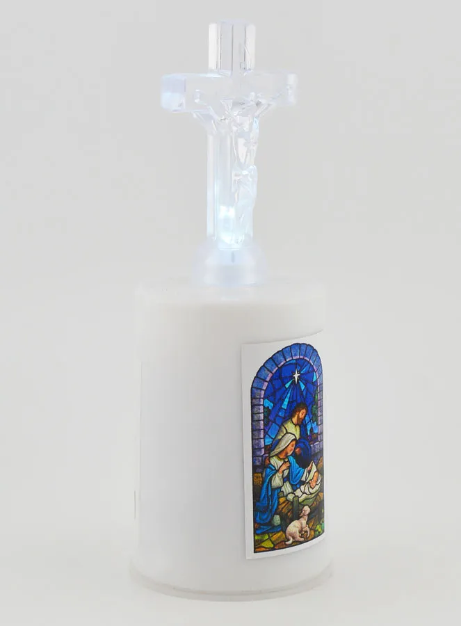 Led Church Candle - Nativité (pic 4)