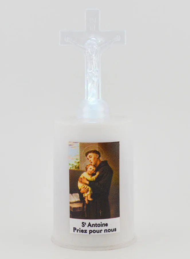Led Church Candle Saint Anthony (pic 1)
