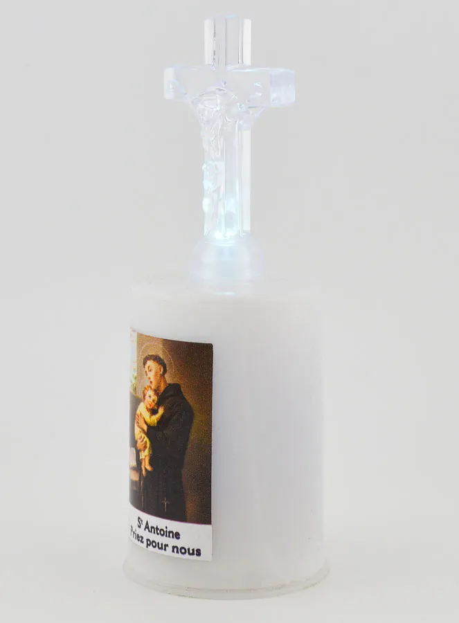 Led Church Candle Saint Anthony (pic 3)