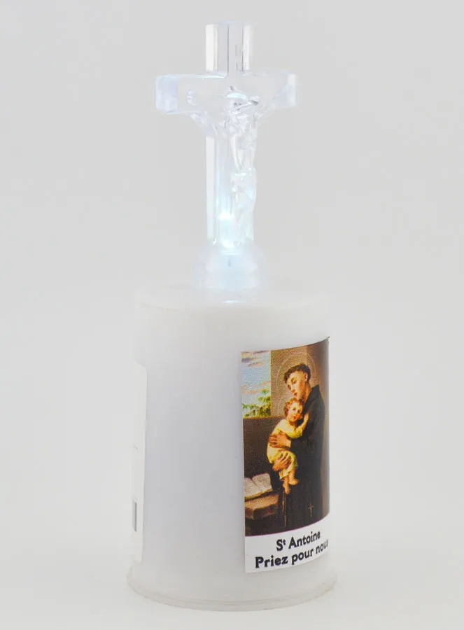 Led Church Candle Saint Anthony (pic 4)