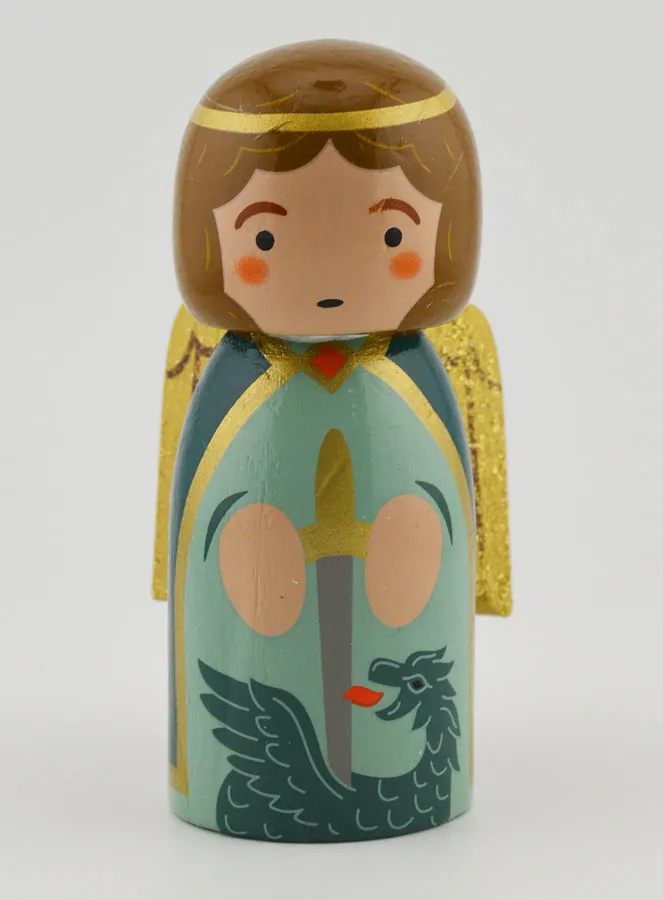 Statue of Saint Michael - 10cm (pic 1)