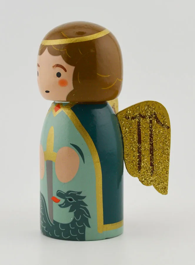 Statue of Saint Michael - 10cm (pic 2)